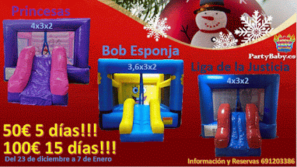 Alquiler de Castillos Hinchables Party Baby